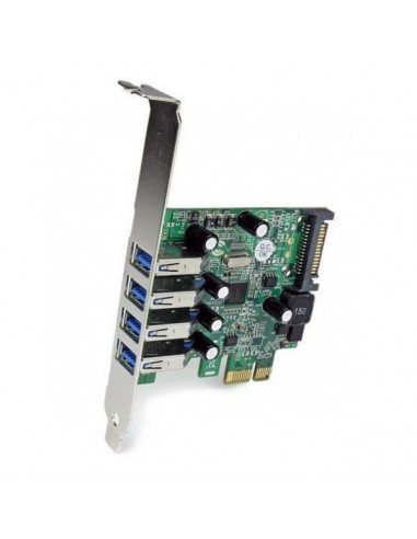 4 Port PCI Express PCIe USB 3.0 Card