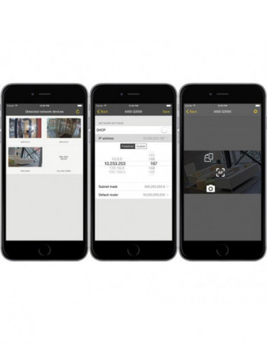 Teste de Câmera AXIS 5506-231:... Teste de Câmera AXIS 5506-231:...