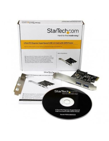 Placa PCI StarTech PEXUSB3S23 - 2...