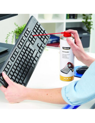 Limpador de Ar Fellowes a Pressão, 400ml Limpador de Ar Fellowes a Pressão, 400ml