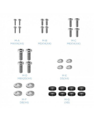 Suporte de Parede Tooq LP1242F-B para...