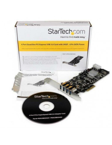 Adaptador StarTech PEXUSB3S44V - PCI...