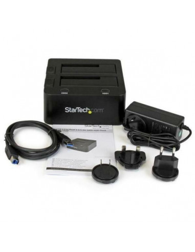 USB 3.0 Dual SATA HDD/SSD Dock w/UASP USB 3.0 Dual SATA HDD/SSD Dock w/UASP