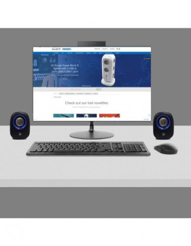 Altifalante Ewent EW3501 2 Vias 5W...