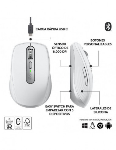 Rato Logitech MX Anywhere 3S, 910-006930