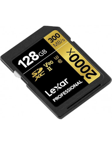 Cartão Lexar Professional 2000x SDXC... Cartão Lexar Professional 2000x SDXC...