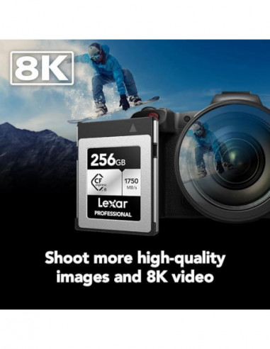 LEXAR 256GB PROFESSIONAL CFEXPRESS...