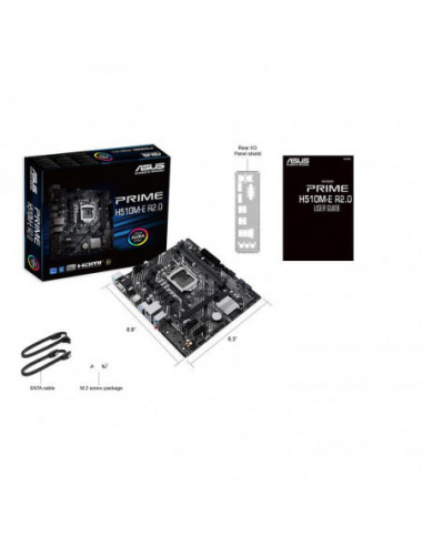 Placa Mãe Asus Prime H510M-E R2.0,...
