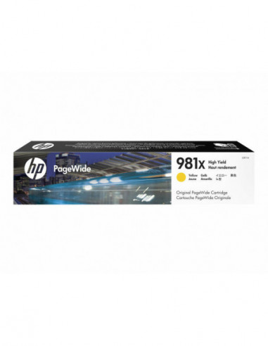 HP 981X - Alto Rendimento - amarelo -...