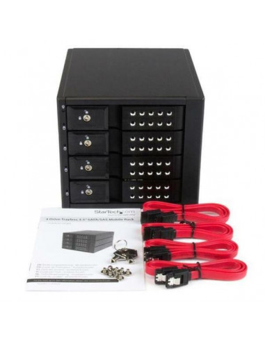 Backplane StarTech.com HSB4SATSASBA -... Backplane StarTech.com HSB4SATSASBA -...