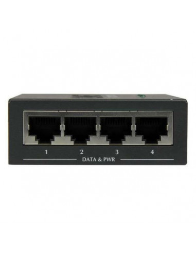 StarTech.com 4 Port Gigabit Midspan -...