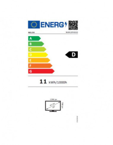 Monitor NILOX HARDWARE 19" HD 75Hz