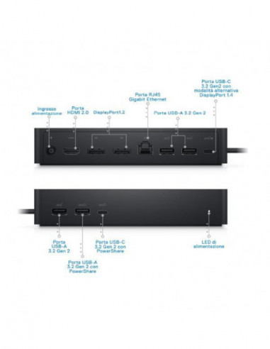 Dell Universal Dock - UD22 - estação... Dell Universal Dock - UD22 - estação...
