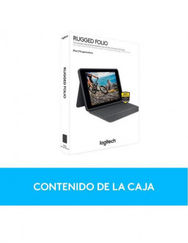 Capa para iPad Logitech Rugged Folio...