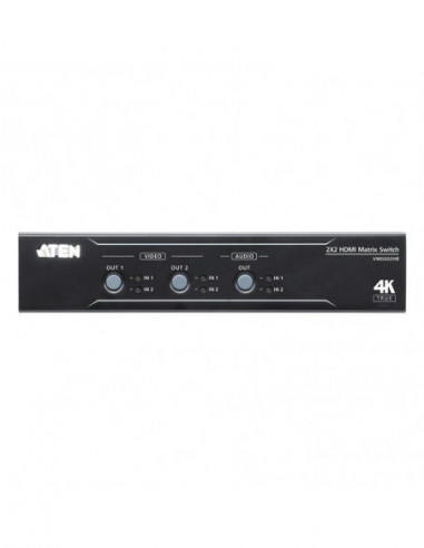 Switch Matriz KVM ATEN VM0202HB 2x2... Switch Matriz KVM ATEN VM0202HB 2x2...