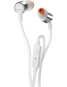Auriculares JBL IE T210 Silver