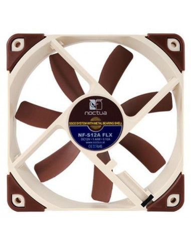Ventilador Noctua NF-S12A-FLX: 120mm,...
