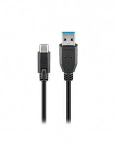 Cable USB(A) 3.0 a USB(C)...