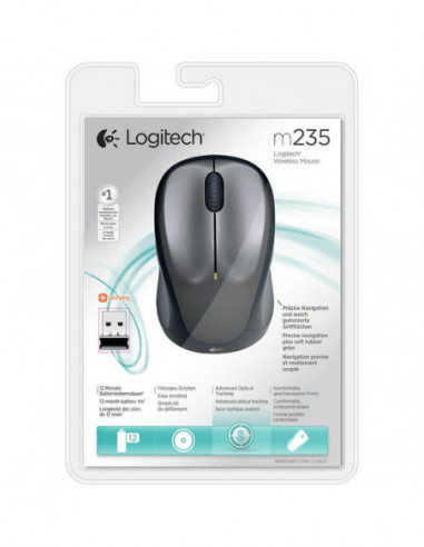 Rato Logitech M235 Wireless - Cinzento