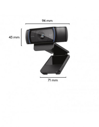 Webcam Logitech HD Pro C920 Full HD