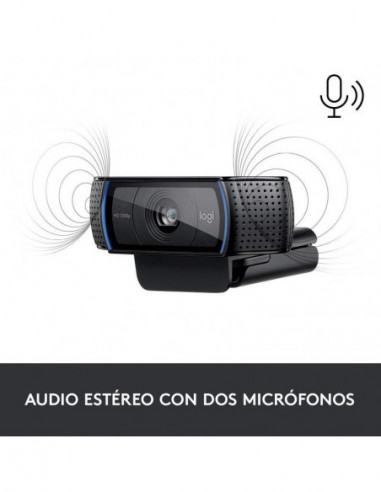 Webcam Logitech HD Pro C920 Full HD