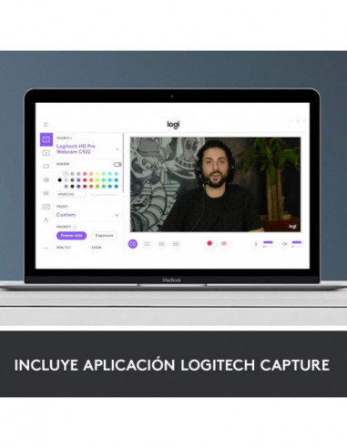 Webcam Logitech HD Pro C920 Full HD