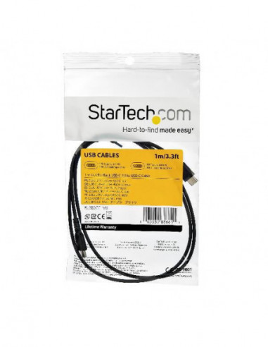 Cabo USB StarTech RUSB2AC1MB - USB... Cabo USB StarTech RUSB2AC1MB - USB...