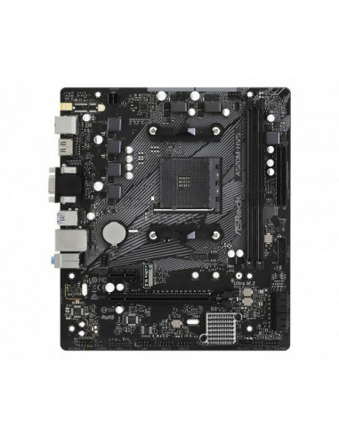 Placa Base Asrock A520m-Hvs Am4 2...