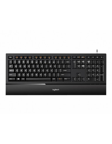 Logitech Illuminated KBD K740 DE·