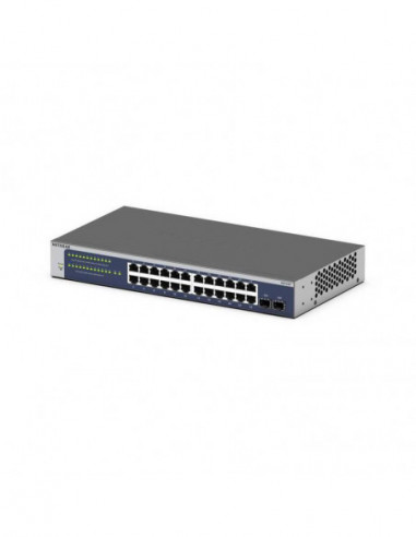 Netgear 24 Puertos Gigabit Cobre+2...