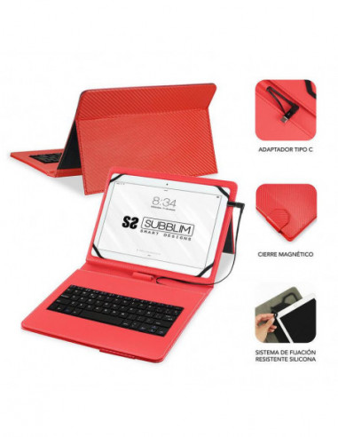 Capa com Teclado Subblim Keytab Pro... Capa com Teclado Subblim Keytab Pro...