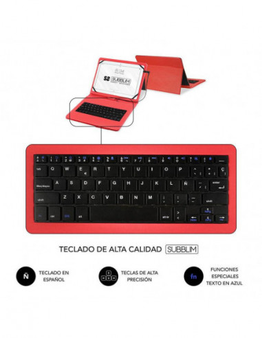 Capa com Teclado Subblim Keytab Pro... Capa com Teclado Subblim Keytab Pro...