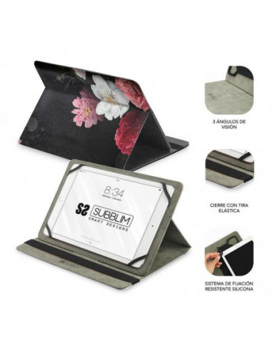 Capa Tablet Subblim Trendy Case Rosas... Capa Tablet Subblim Trendy Case Rosas...