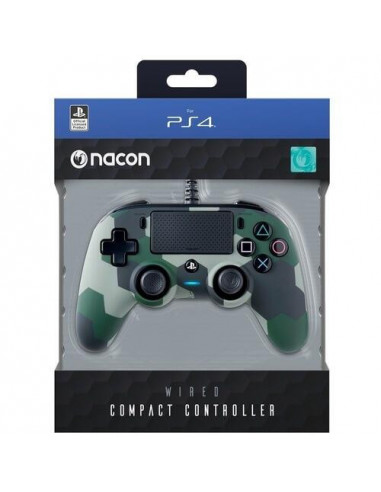 Comando Nacon para PS4 - Camuflado Verde Comando Nacon para PS4 - Camuflado Verde