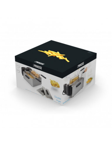PRINCESS - Fritadeira Dupla 2 x 3L -...