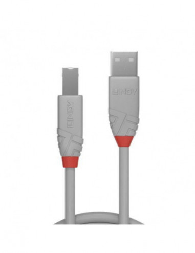 Cabo USB 2.0 Lindy Tipo A para B 1m... Cabo USB 2.0 Lindy Tipo A para B 1m...