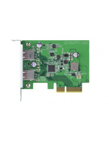 Adaptador QNAP QXP-10G2U3A: Interface...