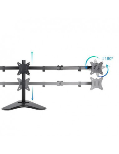Suporte de Mesa Tooq para 3 Ecrãs... Suporte de Mesa Tooq para 3 Ecrãs...