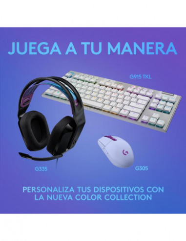 Auriculares Logitech G335: Gaming,... Auriculares Logitech G335: Gaming,...