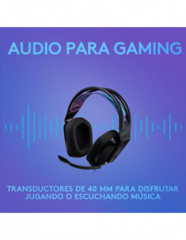 Auriculares Logitech G335: Gaming,... Auriculares Logitech G335: Gaming,...