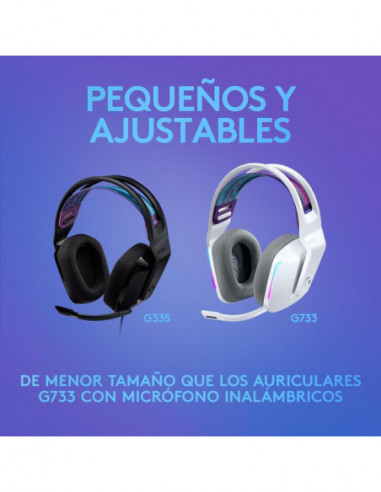 Auriculares Logitech G335: Gaming,... Auriculares Logitech G335: Gaming,...