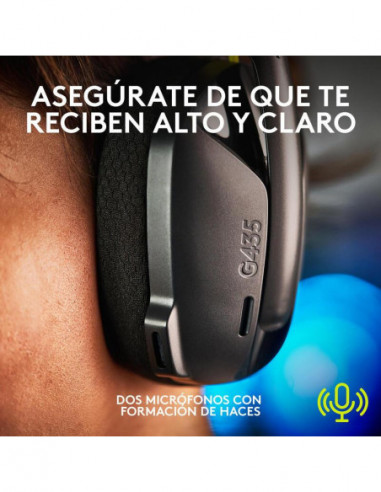 Auscultadores Logitech G G435 - Sem... Auscultadores Logitech G G435 - Sem...