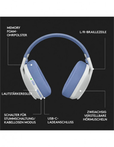 Auscultadores Logitech G G435,... Auscultadores Logitech G G435,...