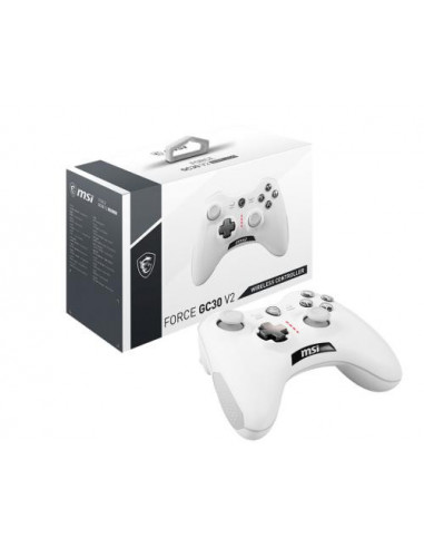 Gamepad MSI Force GC30 V2 - Branco,... Gamepad MSI Force GC30 V2 - Branco,...