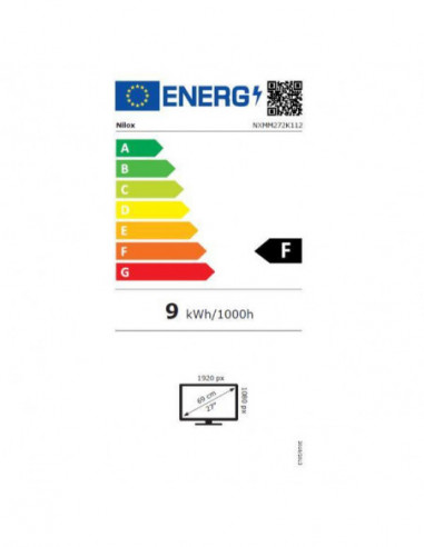Monitor NILOX HARDWARE 27" 2K IPS...