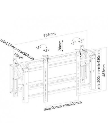 Suporte de Parede Neomounts Pro... Suporte de Parede Neomounts Pro...