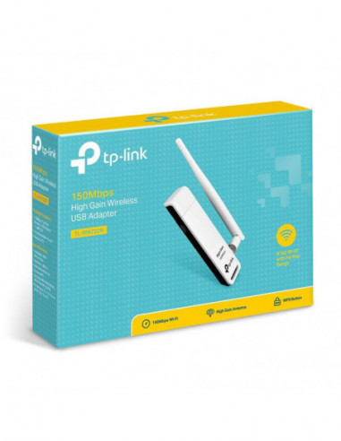 Adaptador WiFi USB TP-Link TL-WN722N,... Adaptador WiFi USB TP-Link TL-WN722N,...