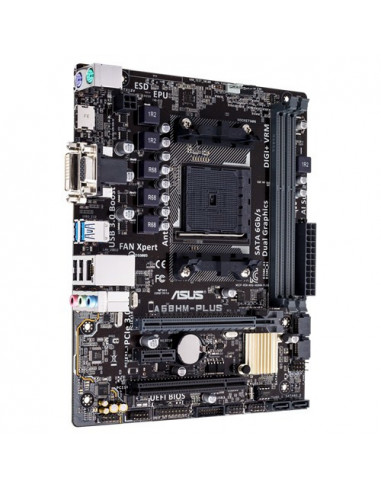 Motherboard Asus A68HM-Plus, FM2+,...