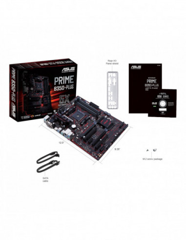 Motherboard Asus PRIME B350-PLUS AM4,...
