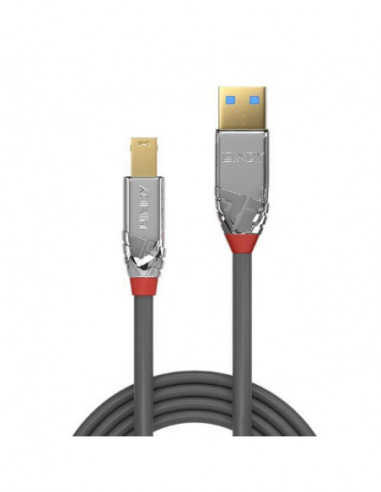Cabo USB 3.0 Lindy Tipo A para B 2m...